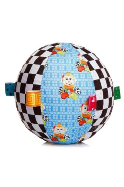 Sozzy Çıngıraklı Büyük Boy Renkli Oyun Topum (15 CM)