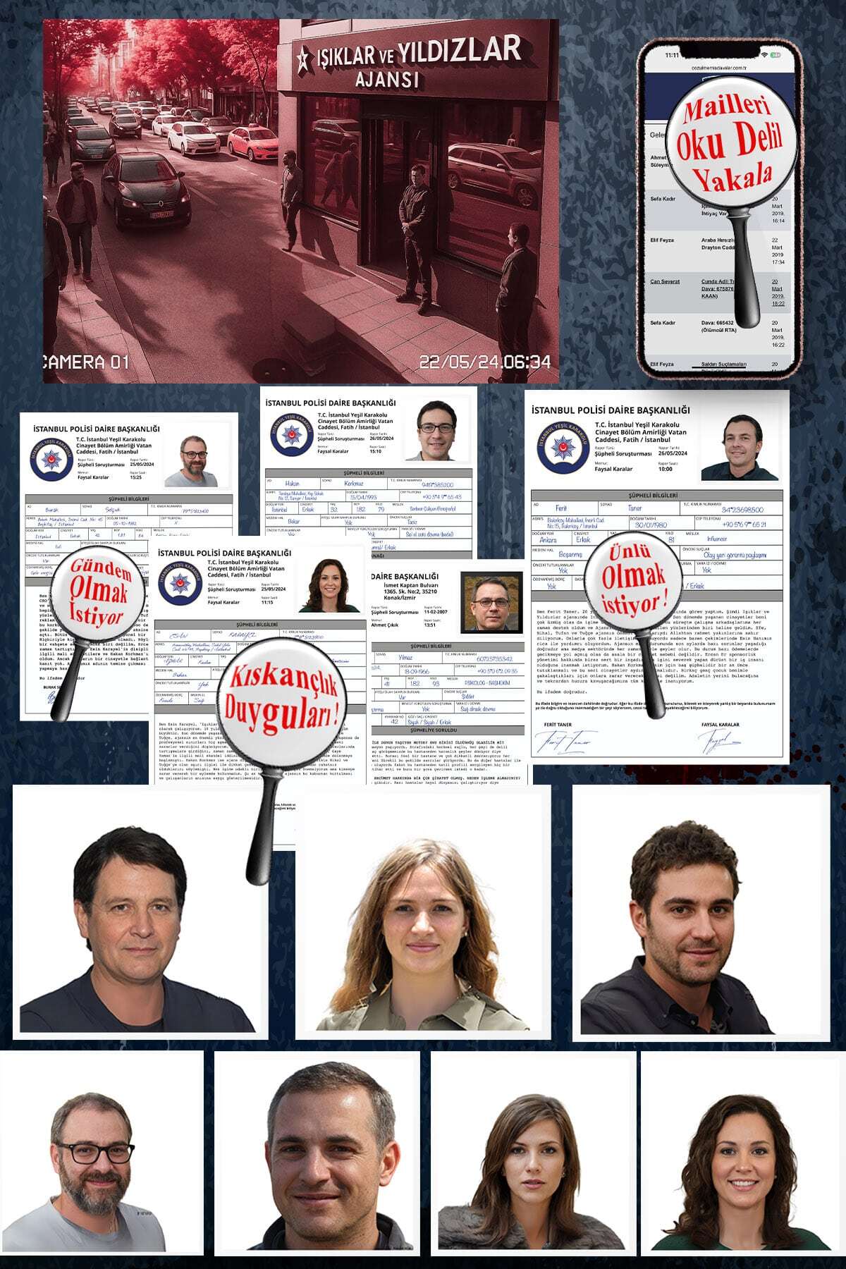 çözülmemiş davalar Seri Katil Davası Dedektif Oyunu Suçluyu Bulma Dedektiflik Oyunu, Cinayet Çözme Katili Bulma Oyunu - Görsel 3