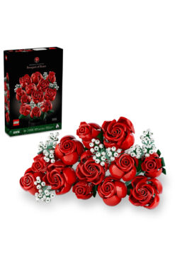 LEGO ® Botanicals Gül Buketi 10328 - Yetişkinler için Yaratıcı Çiçek Model Yapım Seti (822P)