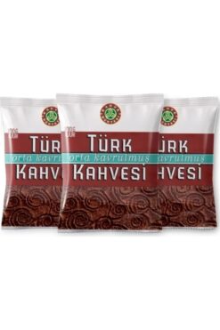 Kahve Dünyası Orta Kavrulmuş Türk Kahvesi 100 Gr (3'lü Paket) 3 Paket 100gr Orta Kavrulmuş Kahve