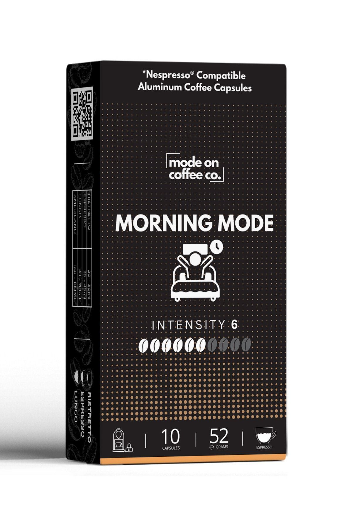 Mode On Coffee Co. Morning Mode Nespresso Uyumlu Alüminyum Kapsül Kahve - 10'lu Paket