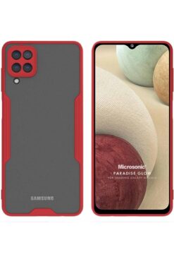 STOREMAX M12 için Kılıf Glow Kırmızı [ M12 ile Uyumlu Kılıf - Kırmızı] 1154848