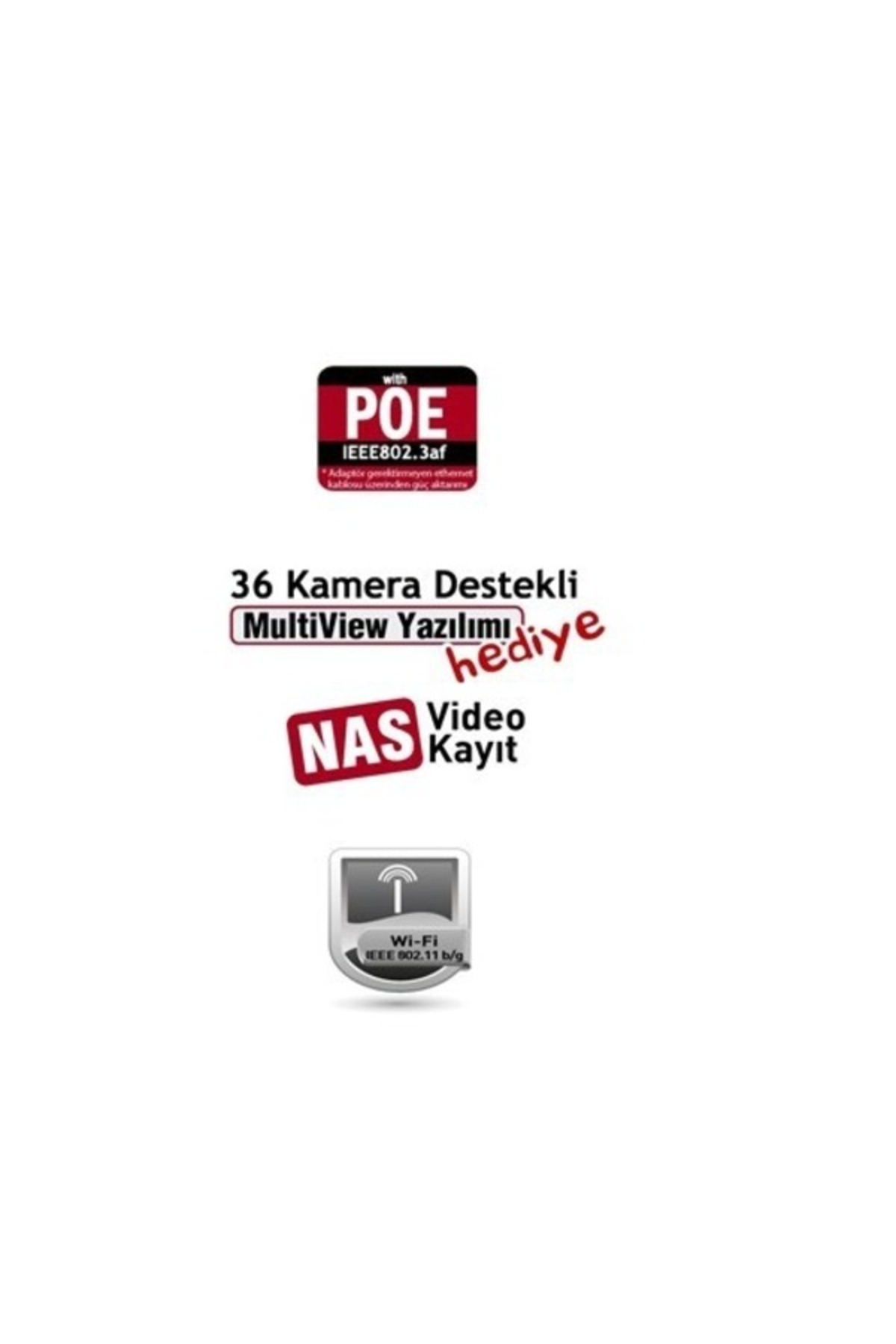 Dila’s home Goldmaster İP Güvenlik Kamerası SC-409-ONWP - Görsel 3