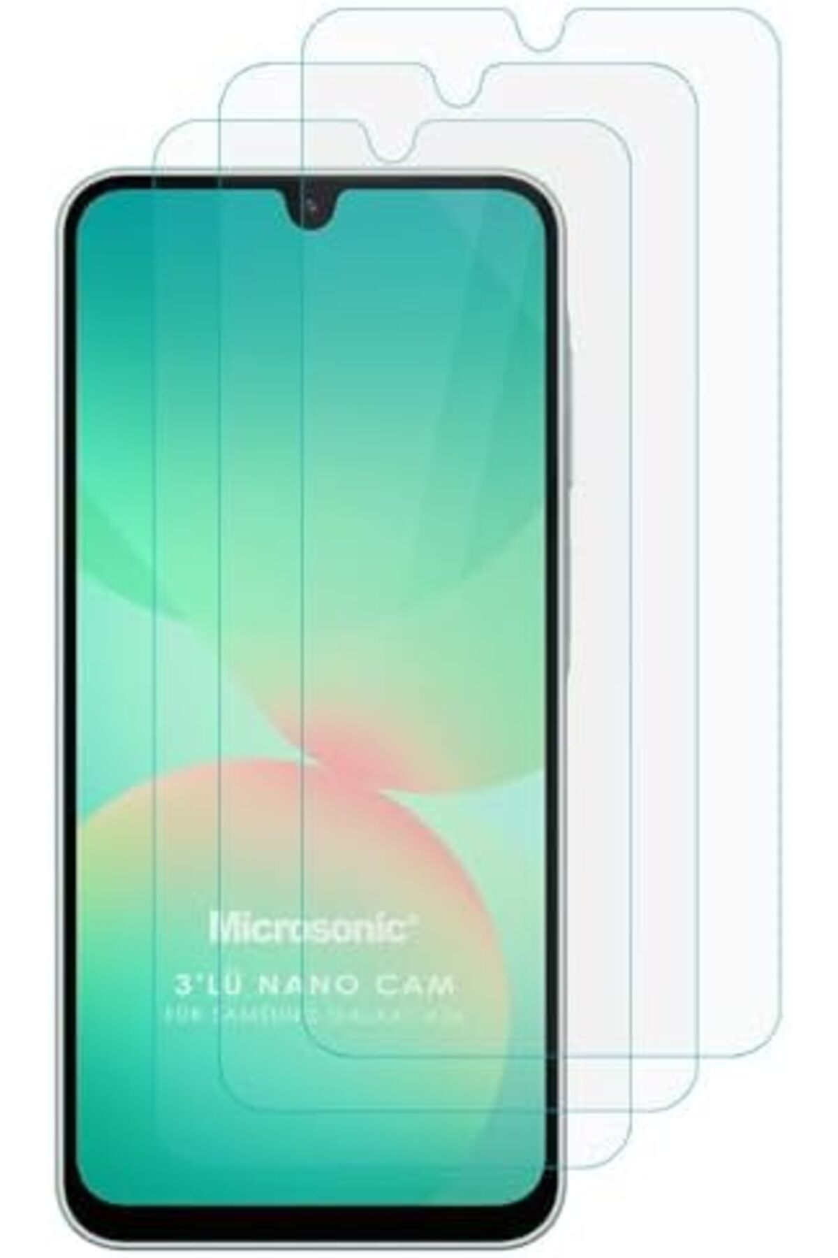STOREMAX Galaxy A26 Screen Protector Glass Cam Ekran Koruyucu (3`lü Paket) [Galaxy A26 ile Uyumlu Ekran Koruy - Görsel 3