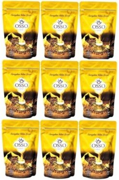 Osso Kahve Osmanlı Kahvesi8 Farklı Lezzet 200 Gr 9 Lu Set