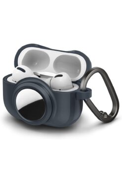 STOREMAX AirPods Pro (1.nesil) / AirTag ile uyumlu Kılıf Tag Armor Duo Metal Slate - ACS04390 1174074
