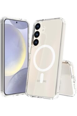 STOREMAX LABS S24 ile Uyumlu (6.7 İnç) Uyumlu Air Darbe Emici TPU + PC Şeffaf Kılıf 890831