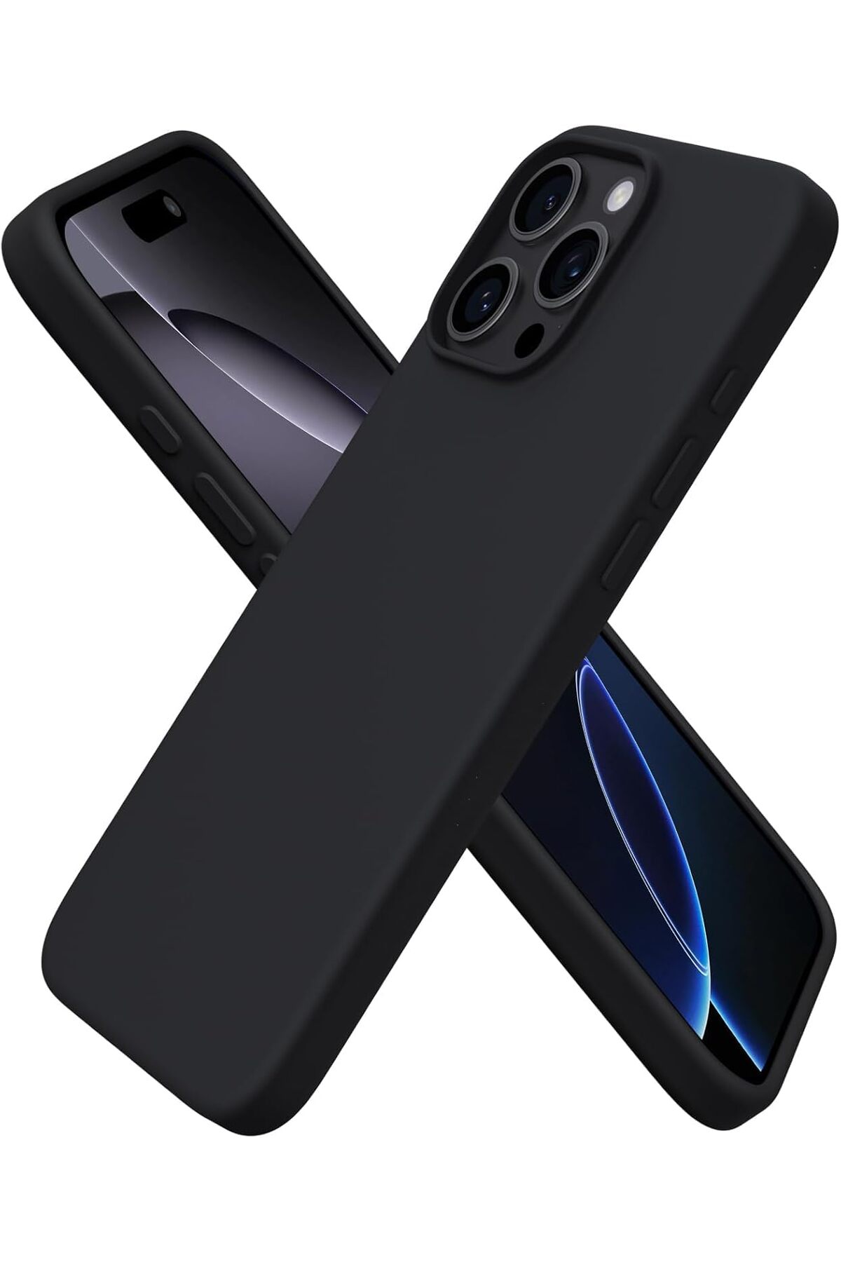 STOREMAX trendflare 16 Pro Max Kılıfı 6.9" ile Uyumlu, Sıvı Silikon 3 Katmanlı Tam Kaplamalı Yumuşak Jel Kauç