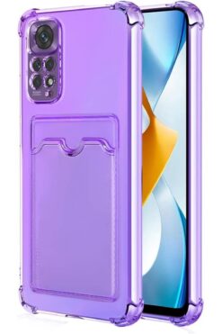 STOREMAX 11 için Card Slot Kılıf Lila [ 11 ile Uyumlu Kılıf - Lila] 1157054