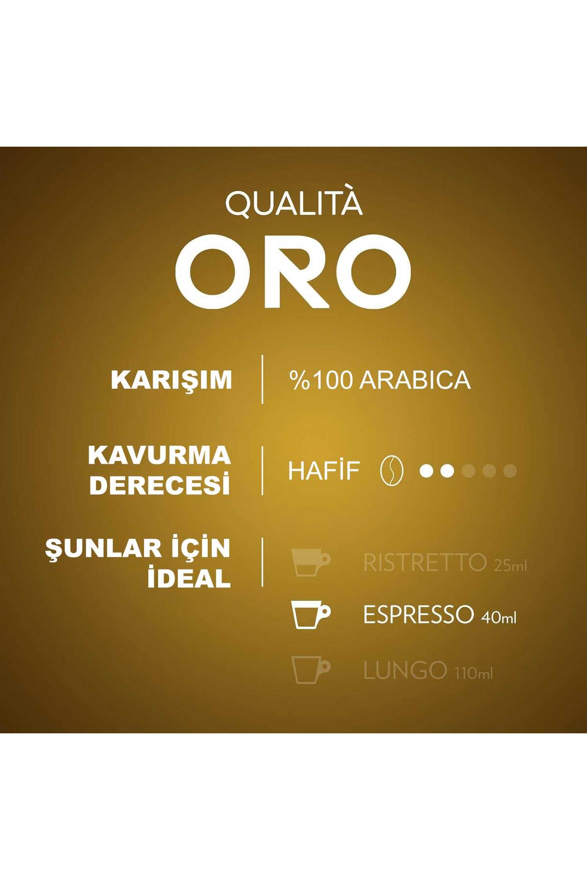 LavAzza Qualità Oro 55gr + Crema e Gusto 56gr Nespresso® Uyumlu Alüminyum Kapsül 2'Li Paket - Görsel 2