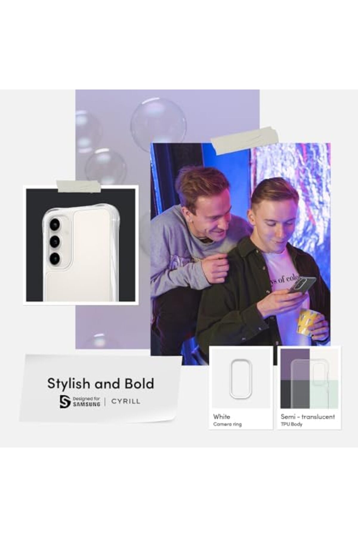 STOREMAX Ciel by S23 FE Kılıf UltraSheer Clear - ACS06387 1171935 - Görsel 3