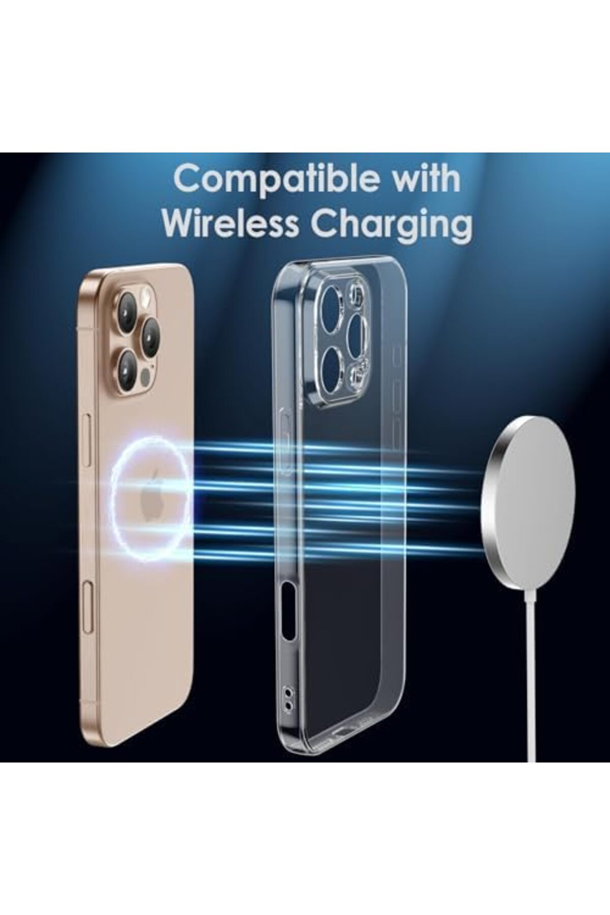 STOREMAX 16 Pro Şeffaf Kılıf, Kamera Korumalı Şeffaf Silikon Kılıf, Kamera 16 Pro Transparent Kılıf 1157054 - Görsel 3