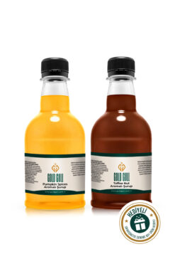 gold gull Pumpkin Spices & Toffee Nut Aromalı Kahve & Meyve Şurubu 2 x 300 ml.