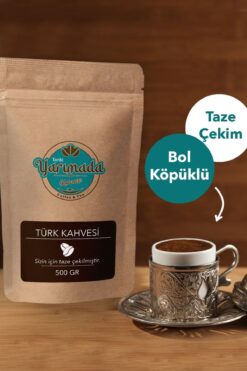 Tarihi Yarımada Kahvecisi Sade Türk Kahvesi 100 Gr,taze Çekilmiş, Orta Kavrulmuş Ve Öğütülmüş