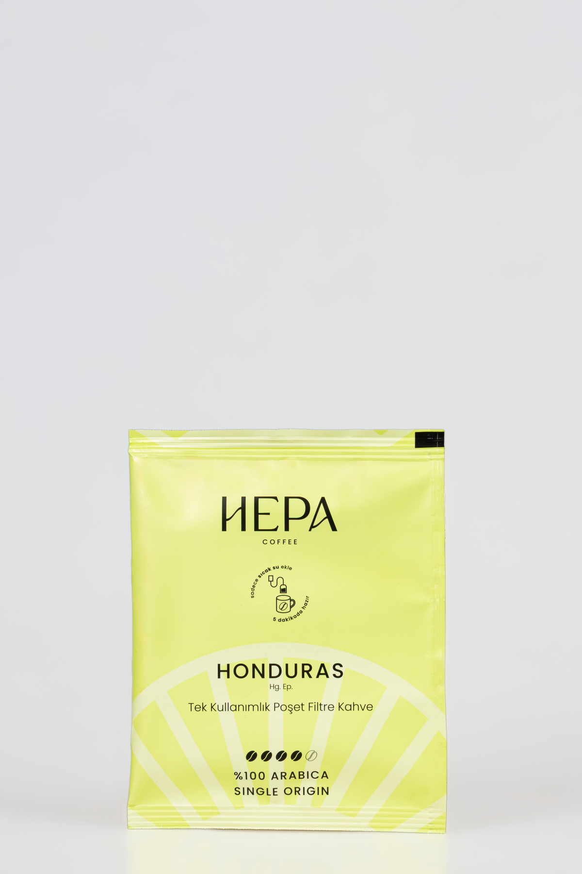 Hepa Coffee Houndras Tek Kullanımlık Poşet Filtre Kahve 1 Kutu ( 10 Adet ) - Görsel 3