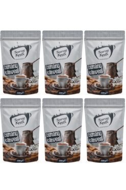 SARAY KEYFİ Damla Sakızlı Osmanlı Kahvesi 200 gr 6 Adet Avantajlı Paket