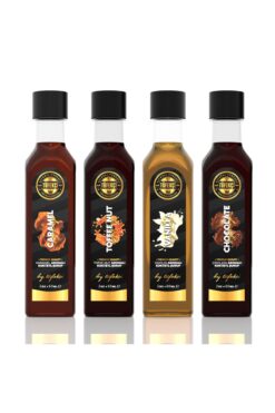 By Tüfekçi Karma Şurup Paketi Yoğun Form Yüksek Aromalı Yeni Formül Deneme Paketi (4x60ml)