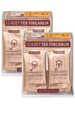 Mehmet Efendi Kurukahveci Tek Fincanlık Türk Kahvesi 24 X 6 G
