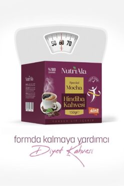 NutriAla Hindiba Kahvesi Moca Detox Diyet Kahvesi (INÜLİN,LİF,DETOKS) Orafti® 150 gr