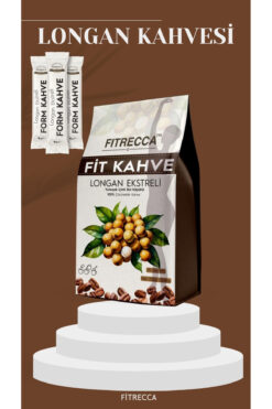 RECCAFIT FITRECCA Fit Kahve Longan Ekstreli 20 Saşe - 100% Çözünebilir Kahve