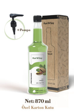 Fun N Joy Fun'n'joy Kokteyl Şurubu/ Antep Fıstığı 870 ml Pompa