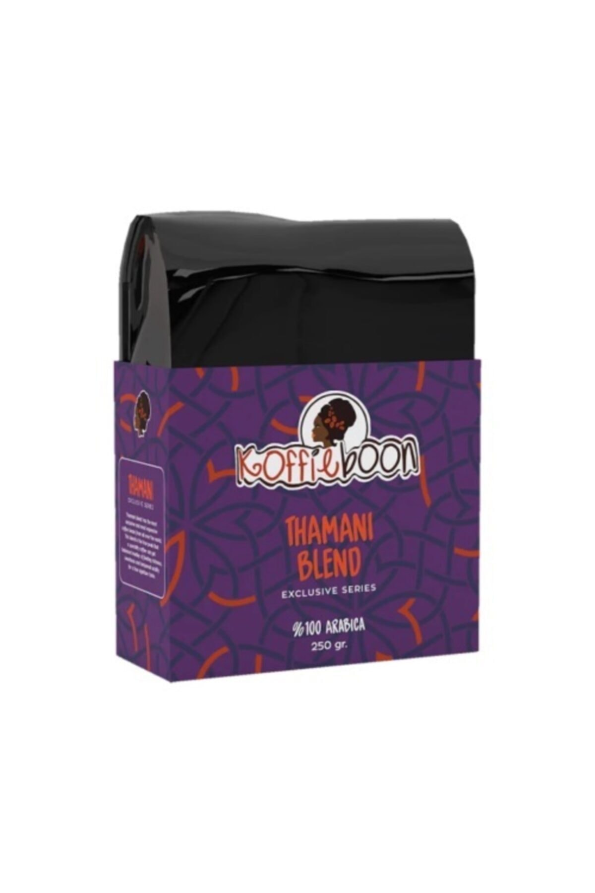 KOFFIEBOON Çekirdek Kahve - Thamani Blend - Öğütülmemiş - 1kg - 4 X 250 Gr - - Görsel 2