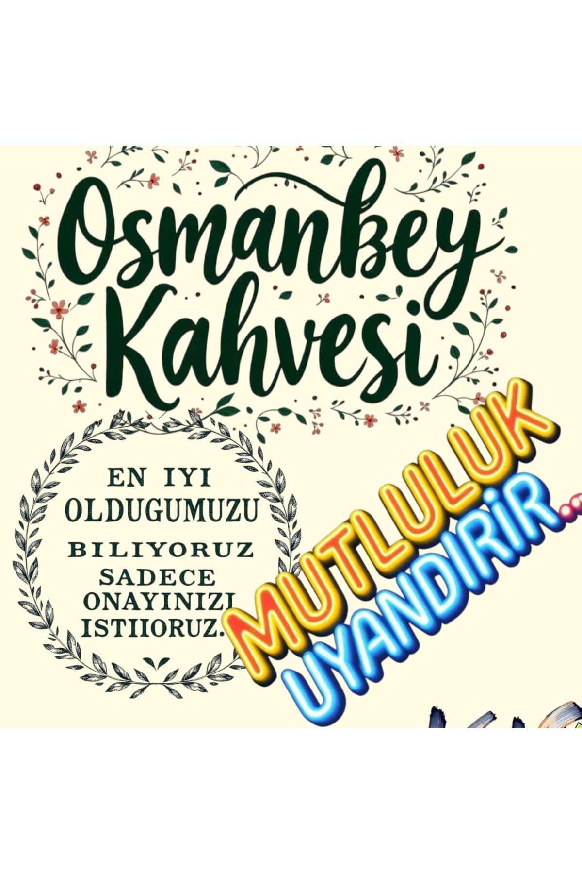 OSMAN BEY KAHVESİ 10 SANİYEDE HAZIR TÜRK KAHVESİ 50'lİ paket- 50 ad kahve bardagı hediyedir. AZ ŞEKERLİ - Görsel 3