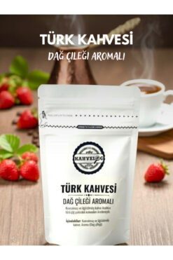KAHVELOG Dağ Çilekli Türk Kahvesi 250gr(AROMALI)