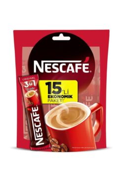 Nescafe Origrinal 3'ü 1 Arada Hazır Kahve gr 15'li