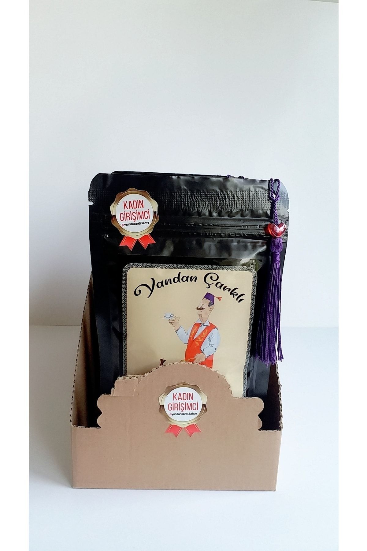 yandan çarklı Gümülcine Türk Kahvesi 6 Paket (600 Gr) - Görsel 2