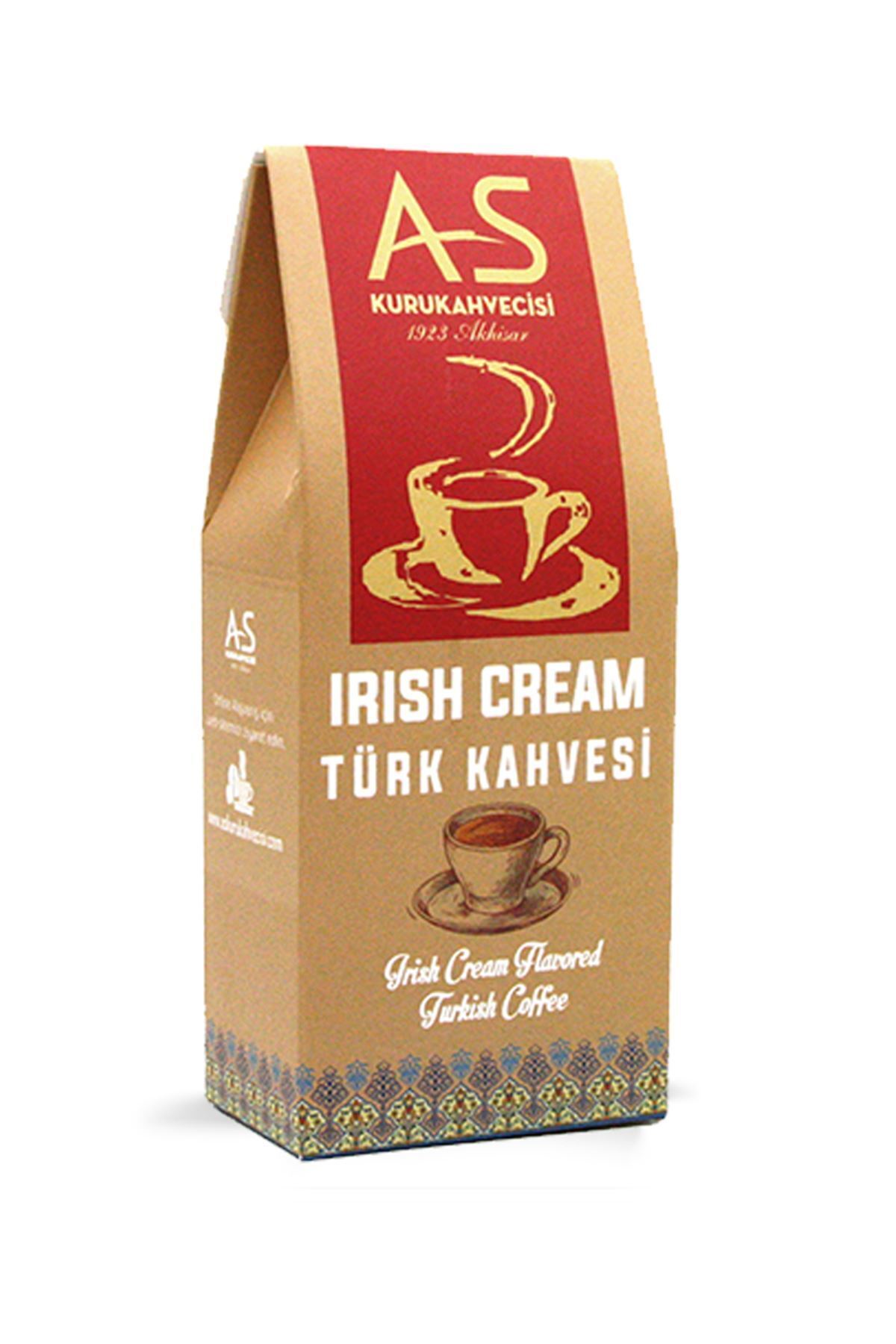 AS Kurukahvecisi Irish Cream Türk Kahvesi 100 Gr. Kutu