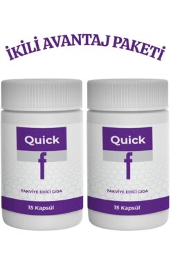 Quick Fit (F) Takviye Edici Gıda Kapsülü 2 X 15 Caps
