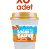Gold Cup Drink Gold Cup Bardakta Toffee Karamel Aromalı Soğuk Kahve