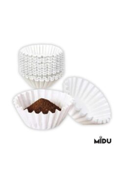 MİDU COFFEE & TEA KAHVE FİLTRE KAĞIDI BASKET 250*90 (50 Lİ)