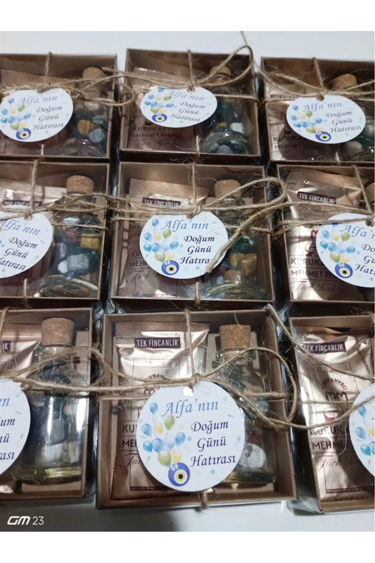 hediyeciabi FARKLI AVM Doğum Günü Hediyesi Kahve Ve Çikolata Seti (7 ADET) - Görsel 3