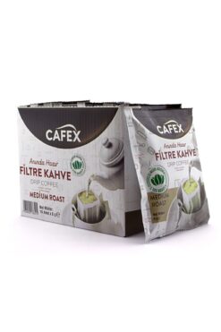 CAFEX Filtre Kahve Tek Içimlik Medium Roast 16 Adet *8gr