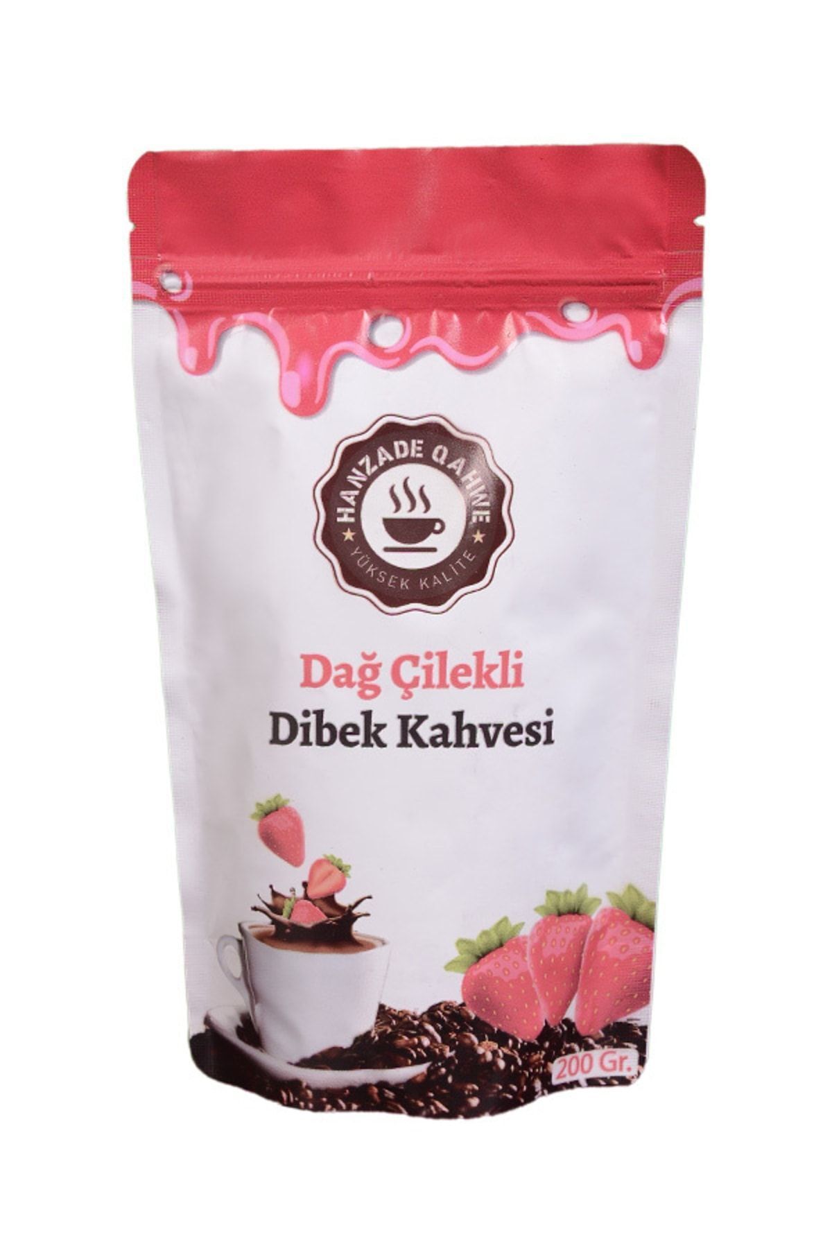 hanzade qahwe Dağ Çilekli Dibek Kahvesi200gr - Görsel 2