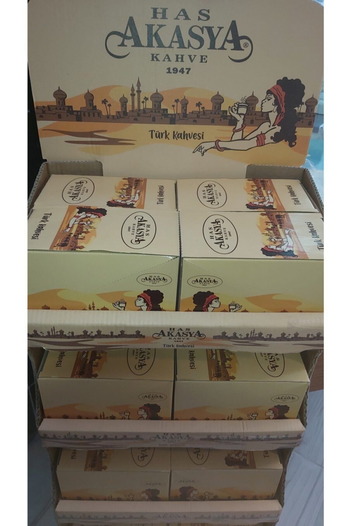 HAS AKASYA Türk Kahvesi 100 Gr (10 Lu Paket)