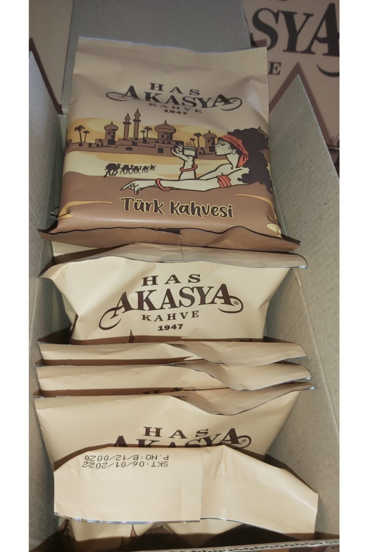 HAS AKASYA Türk Kahvesi 100 Gr (10 Lu Paket) - Görsel 2