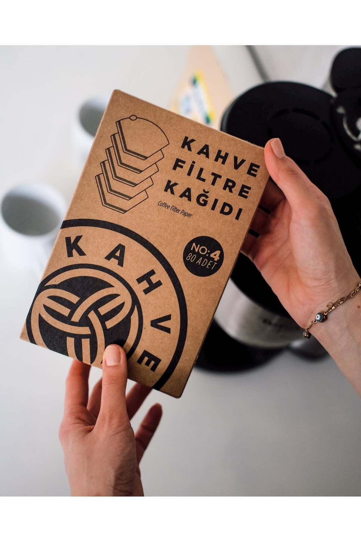 Kahve Dünyası Filtre Kahve Kağıdı No:4 80li