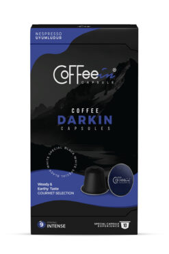 Coffeein Coffee Darkin Lungo Aluminium Nespresso Kapsül Kahve 10'lu (Nespresso Uyumlu) %100 Arabica
