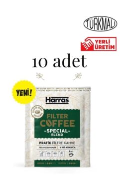 Harras Filtre Kahve Tek Kullanımlık 8gr X 10 Lu Paket
