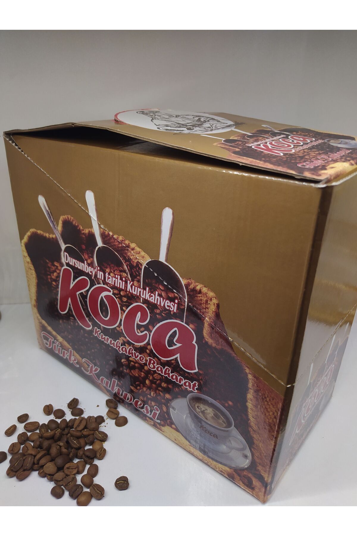 Koca Kurukahve Tarihi Türk Kahvesi 1 Kg. 10 Adet 100 Gr. - Görsel 3