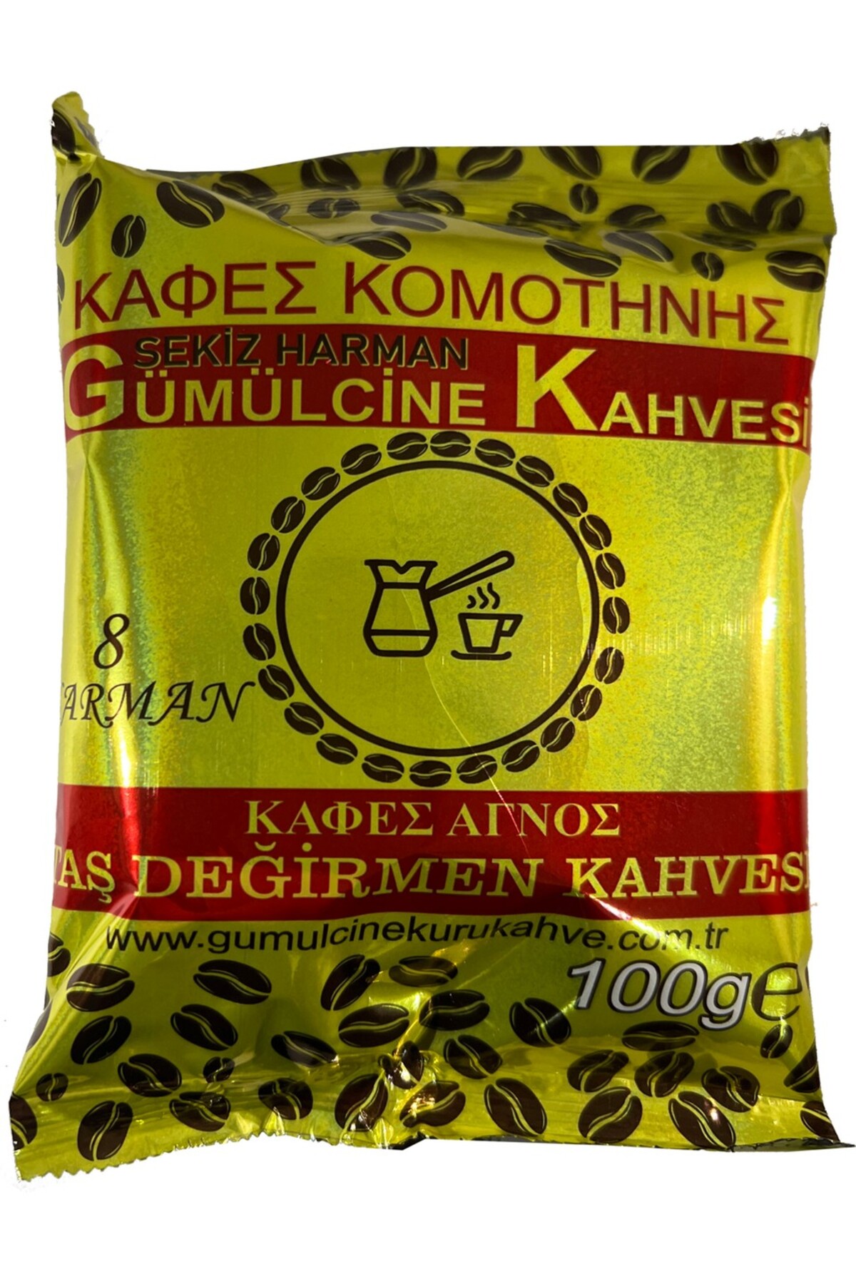 Sekiz harman gümülcine kahvesi Sekiz Harman Gümülcine Türk kahvesi 100gr