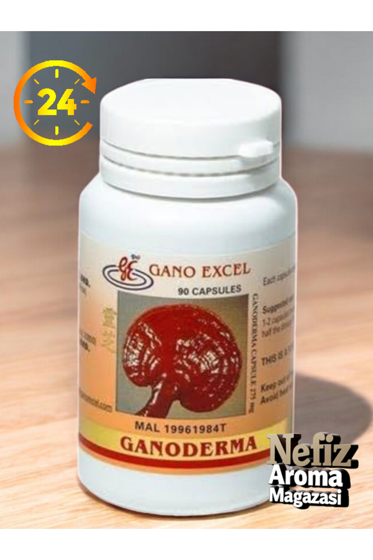 GanoExcel Ganoderma Kapsul Takviye Edici Gıda