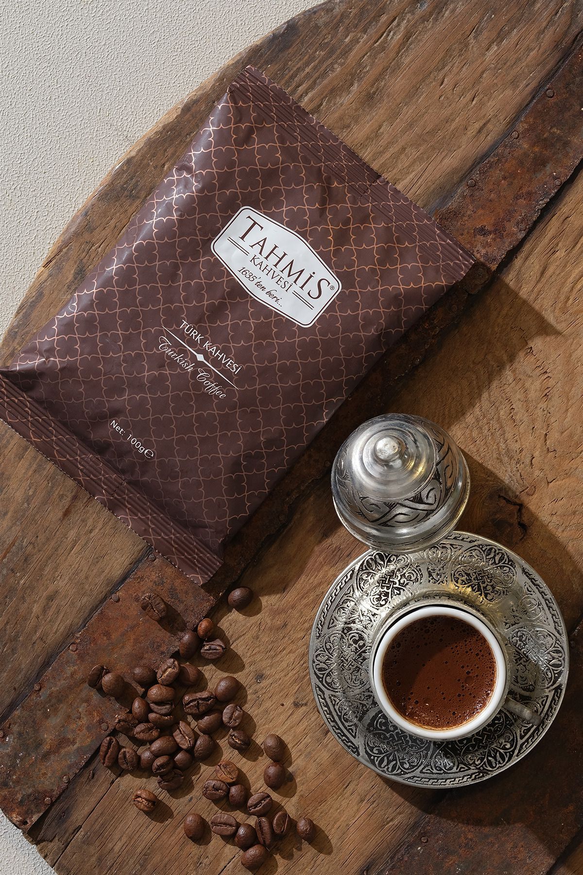 Tahmis Türk Kahvesi 100 Gr 3'lü Paket Orta Kavrulmuş - Görsel 2