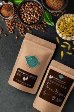 Tarihi Yarımada Kahvecisi Kakuleli Arap Kahvesi 100 Gr, Taze Çekilmiş, Orta Kavrulmuş Ve Öğütülmüş