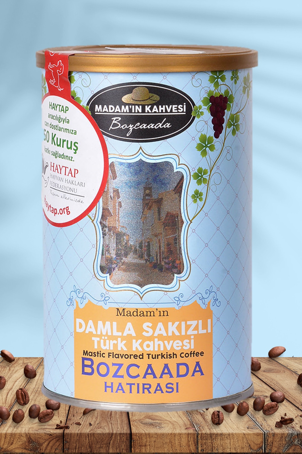 Madamın Kahvesi Damla Sakızlı Türk Kahvesi 250g - Aromatik Türk Kahvesi & Taze Kavrulmuş