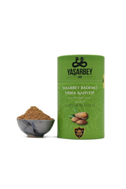 Yaşarbey MARDİN SPECİAL BADEMLİ DİBEK KAHVESİ 400 GR-[ÖĞÜTÜLMÜŞ BADEM PARÇACIKLI]-(HEDİYELİK KUTU)