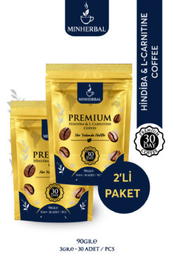 Minherbal 2'li Avantaj Paket L-Karnitin Takviyeli Hindiba Kahve
